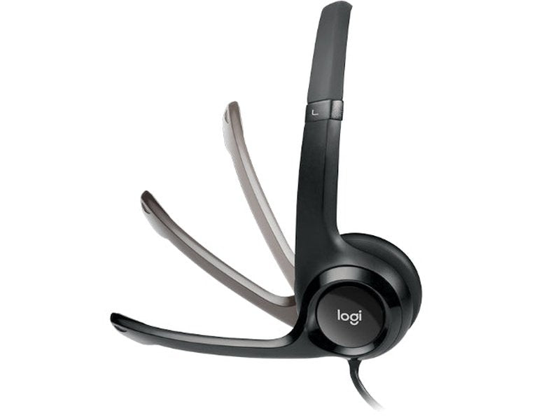 Logitech H390 USB Computer Headset Adjustable Noise Cancelling Micophone