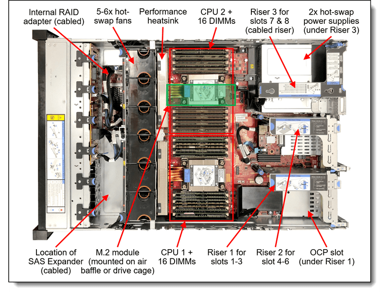 Lenovo ThinkSystem SR650 V2 Xeon Silver 4310 12-Core 2.1GHz 16GB 930-8i 750W Rack Server