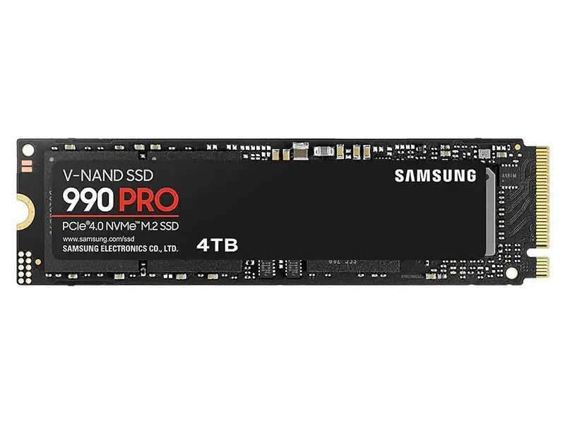 Samsung 990 PRO 4TB PCIe 4.0 NVMe M.2 2280 SSD - MZ-V9P4T0BW