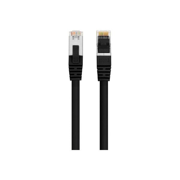 1mtr 40GbE Cat 8 S/FTP Shielded Patch Cable LSZH - Black