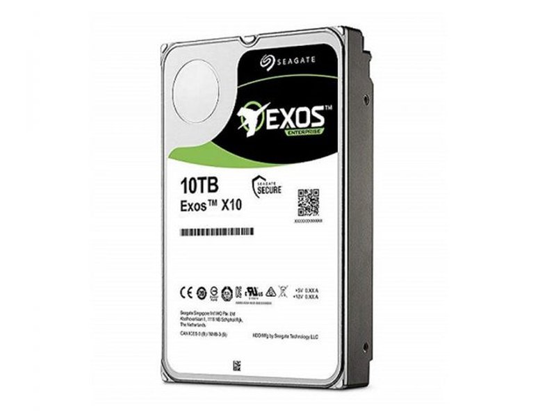 Seagate Exos X16 10TB 3.5" SATA 512E/4KN 7200RPM Enterprise Hard Drive