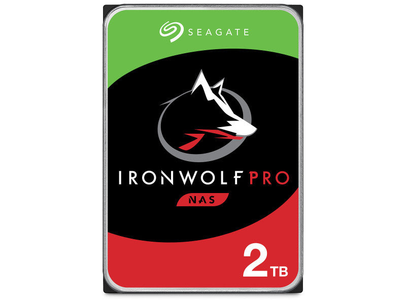 Seagate 2TB IronWolf Pro 3.5" SATA NAS Hard Drive 7200RPM