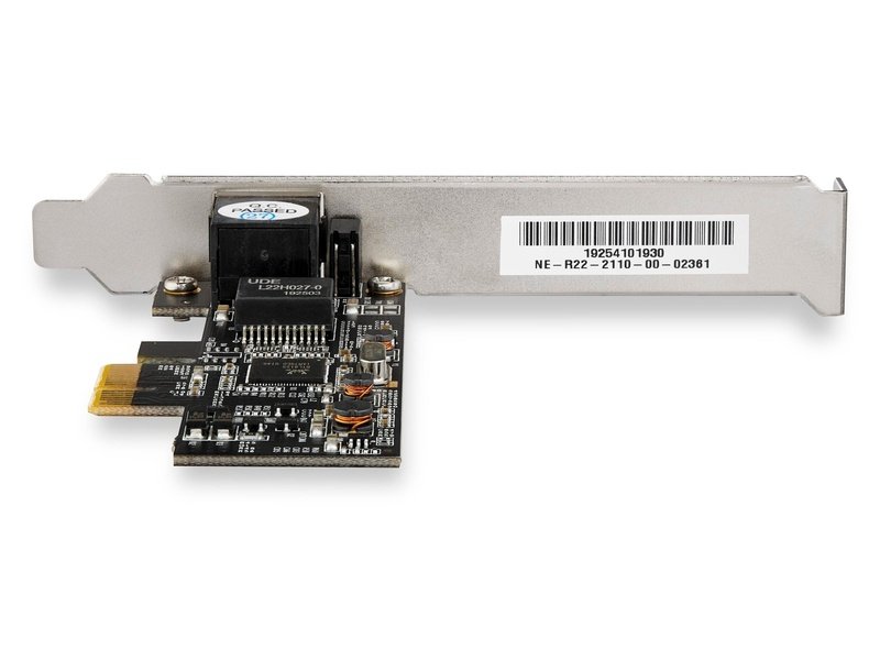 StarTech 1 Port 2.5Gbps 2.5GBase-T PCIe Network Card