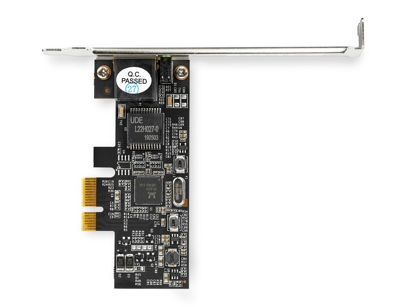 StarTech 1 Port 2.5Gbps 2.5GBase-T PCIe Network Card
