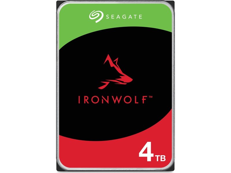 Seagate 4TB IronWolf 3.5" SATA NAS Hard Drive 5400RPM