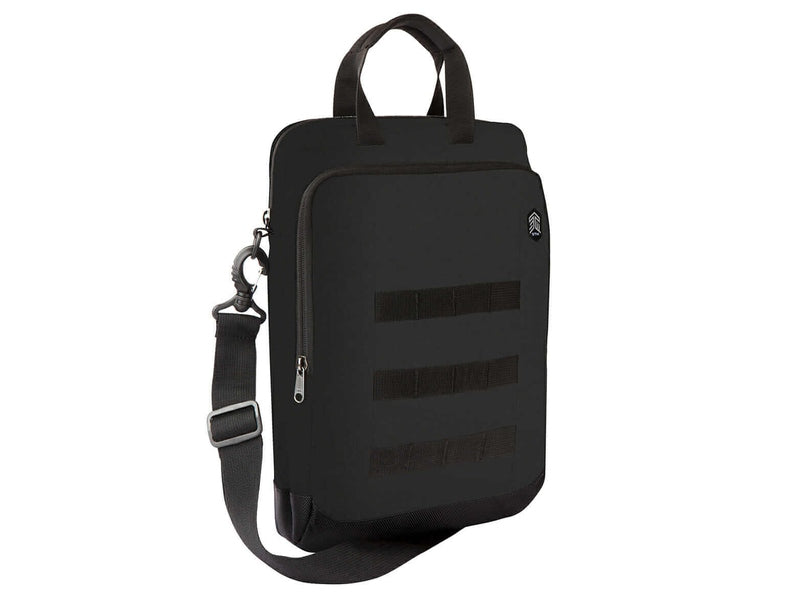 STM Ace Vertical Super Cargo Laptop Shoulderbag Fits Up To 11" Black