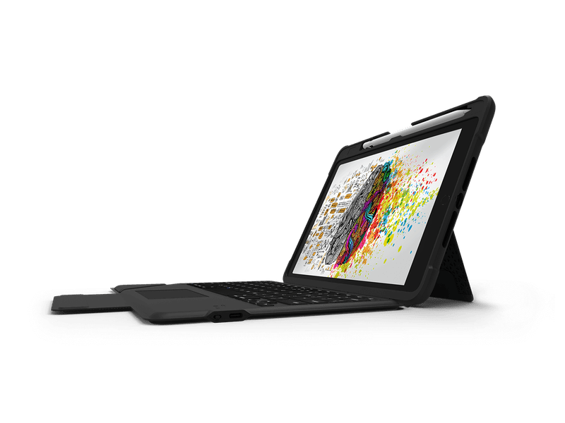 STM Dux Keyboard TrackPad BT iPad 9th/8th/7th Gen AP Black