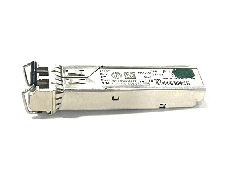 HP X120 1G SFP-GE-550-850-MM JD118B MY26D4D32Y SFP LC SX Transceiver