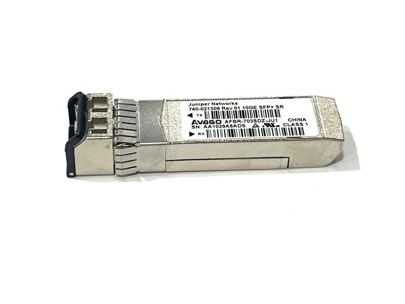 Juniper Avago AFBR-703SDZ-JU1 10GE 850NM MMF SR SFP+ Transceiver Module *used*