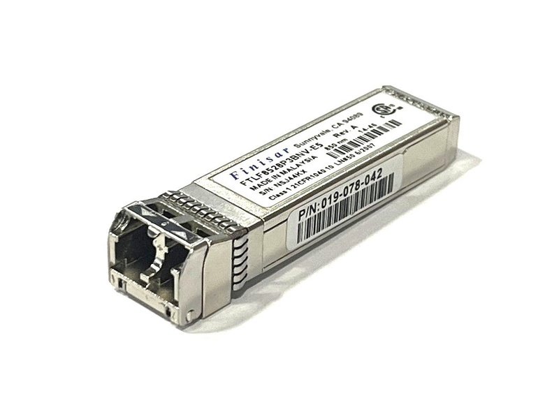 Finisar FTLF8528P3BNV-E5 8Gb 850nm 150m MMF SFP+ Transceiver Module *used*