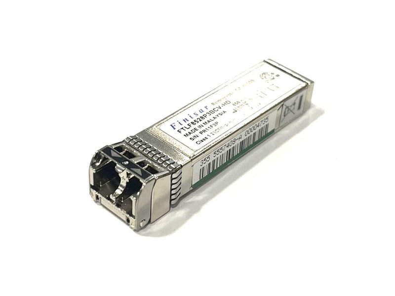 Finisar FTLF8528P3BCV-HD 8G FC 850nm 150m MM SFP+ Transceiver *used*