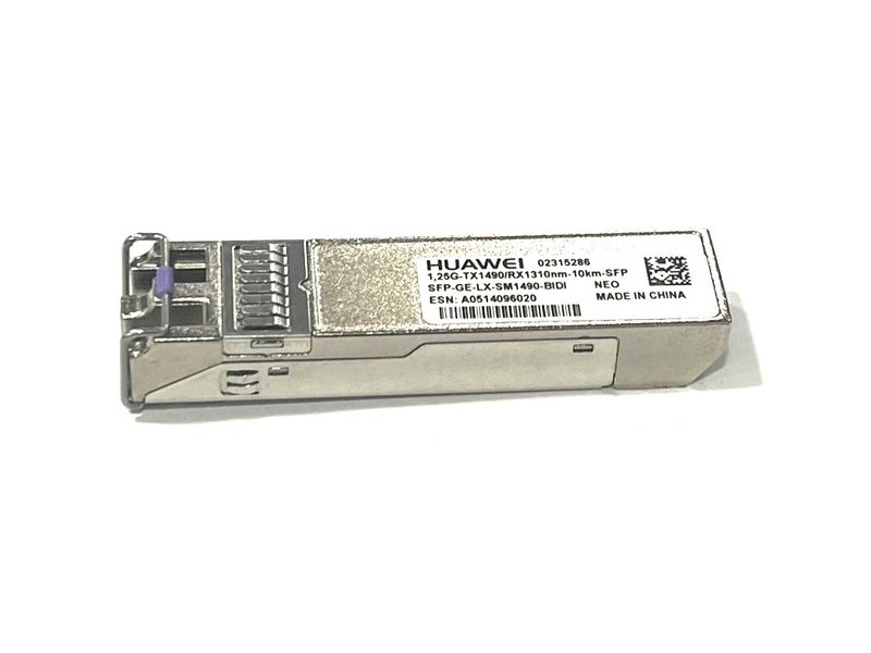 Huawei SFP-GE-LX-SM1490-BIDI 1.25G TX1490 RX1310nm 10km SFP Transceiver *used*