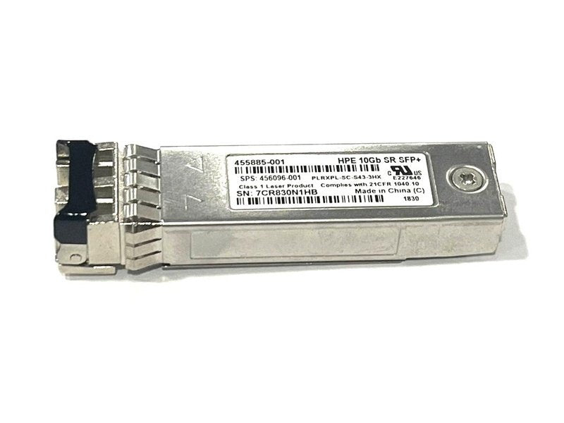 HPE 455885-001 BladeSystem c-Class 10Gb SFP+ SR G7 G8 G9 Transceiver *used*