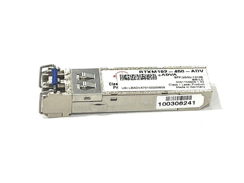 ADVA 0061705805-1.02 SFP 2G5U 1310S SM/LC Transceiver *used*