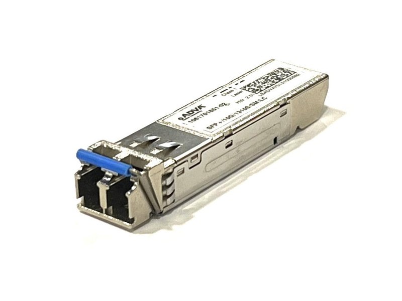 ADVA 1061701851-02 SFP+ 10G 1310s/SM/LC Transceiver Module *used*