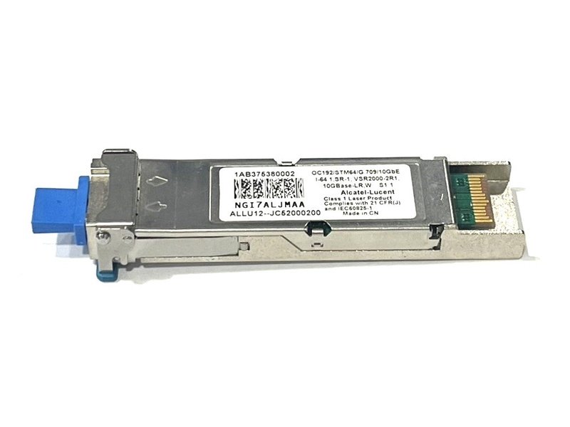 Alcatel Lucent 1AB375380002 XFP 10GBase-LR Transceiver Module *used*