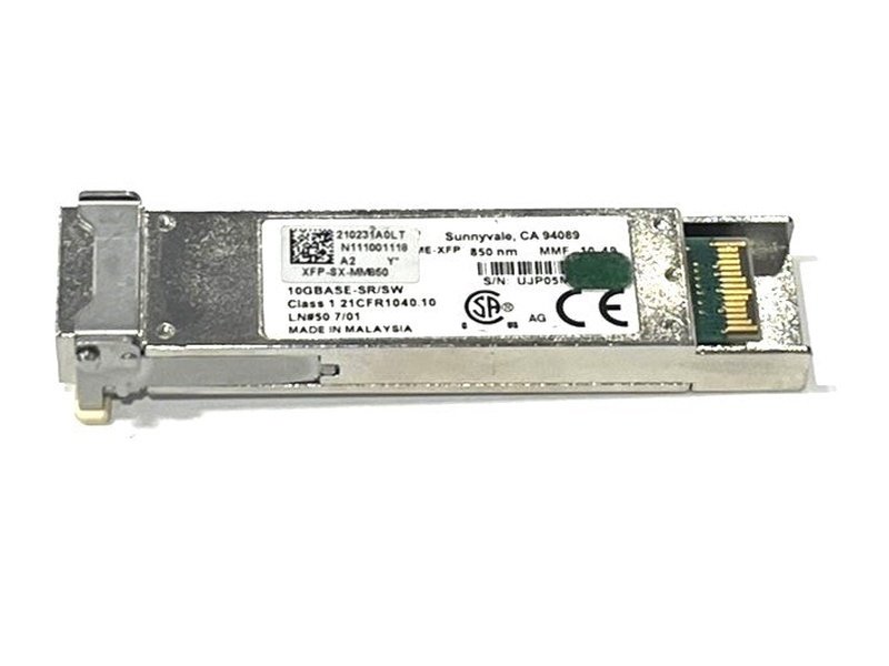 HP / H3C / Finisar 10BASE-SR/SW XFP-SX-MM850 XFP Transceiver Module *used*