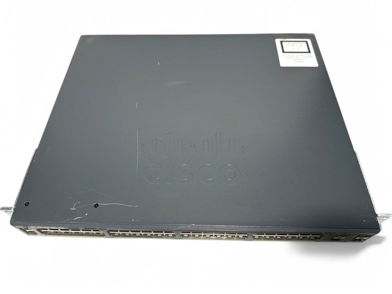 **Used** Cisco WS-C2960X-48FPS-L V02 48-Port GigE PoE+ Switch 4x SFP 740W w/Stack