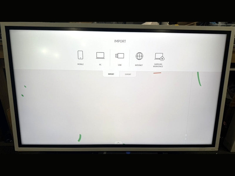 Samsung LH65WMRWBGCXXY 65" Flip WMR Interactive Display *Used