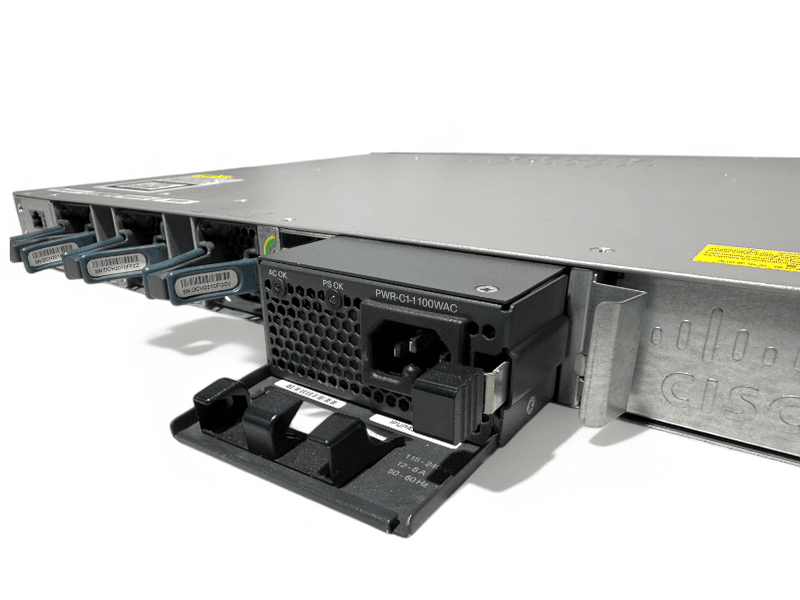 Cisco Catalyst WS-C3850-12X48U-L 48-Port UPOE Gigabit Ethernet Switch with 12 x 10G SFP+ Uplinks – LAN Base