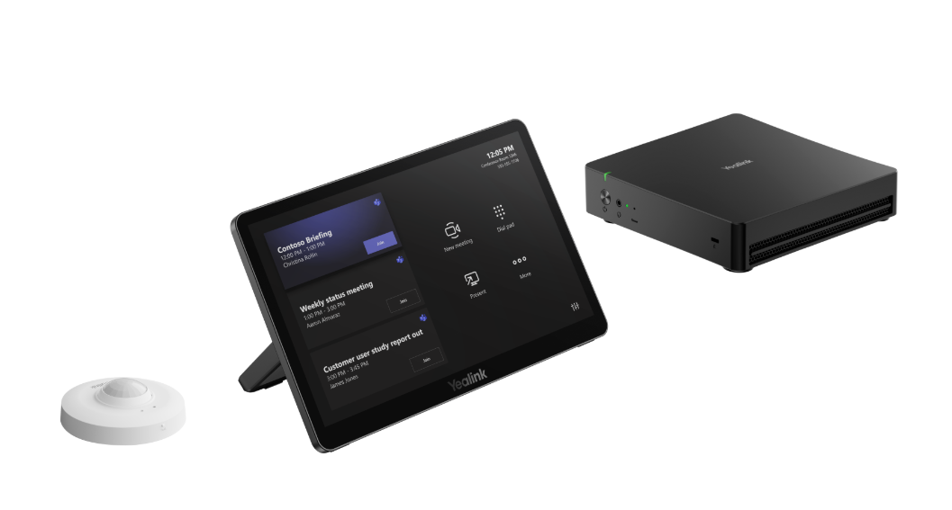 Yealink MCOREKIT-C5U-MS MTR Base Kit, MTouch Plus, Sensor, MCore4 Mini PC, Intel Core Ultra 5
