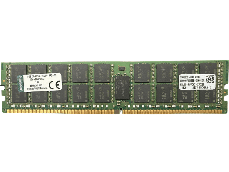 Kingston KTH-PL421/16G 16GB DDR4 2133MHz ECC RDIMNM *used