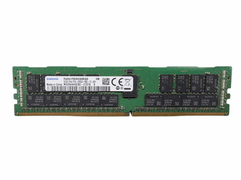 DDR4 32GBx1 計32GB ECC Registered Samsung Samsung 32GB (1x32GB) DDR4 3200 MHz PC4-25600 SODIMM 2Rx8 CL22 1.2