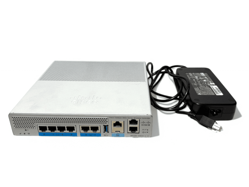Cisco C9800-L-C-K9 Catalyst 9800-L Wireless Controller *used Good condition come with Power Adapter