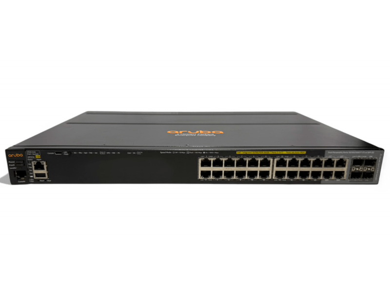 HPE Aruba J9727A 2920 24G PoE+ 370W Switch with 4SFP *used