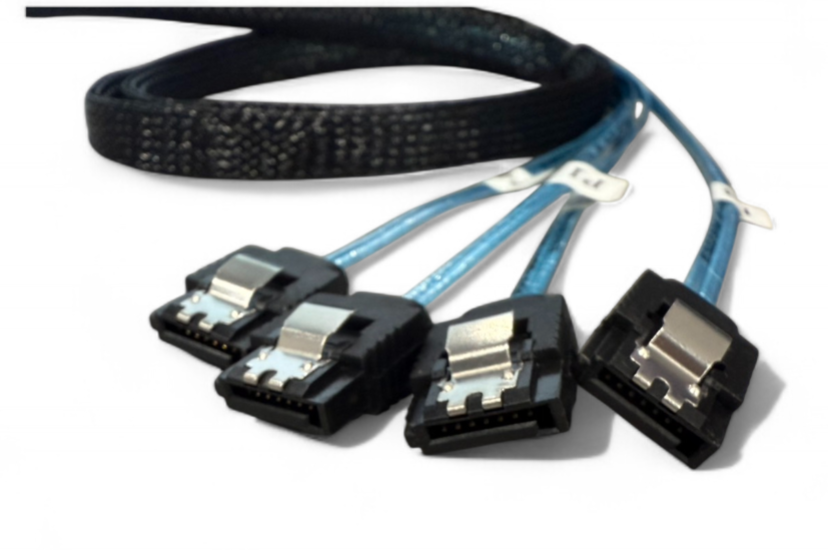 Internal Mini-SAS to 4x SATA Cable - SFF-8643 to 4x SATA 1 m