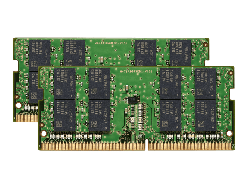 HP 64GB 2x32GB 3200MHz 13L73AA DDR4-3200MT/s SODIMM Laptop Memory with 3 Year Warranty * OPEN BOX Brand New