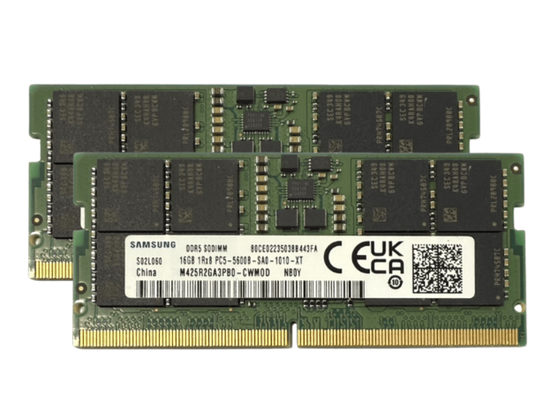 Samsung 32GB 2x16GB DDR5 5600MHz SODIMM M425R2GA3PB0-CWM0D Laptop Memory with 3 Year Warranty * OPEN BOX Brand New