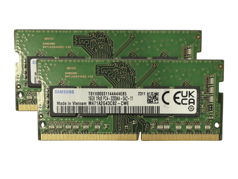 Samsung 32GB 2x16GB DDR4 3200 SODIMM M471A2G43CB2-CWE Laptop Memory with 3 Year Warranty * OPEN BOX Brand New