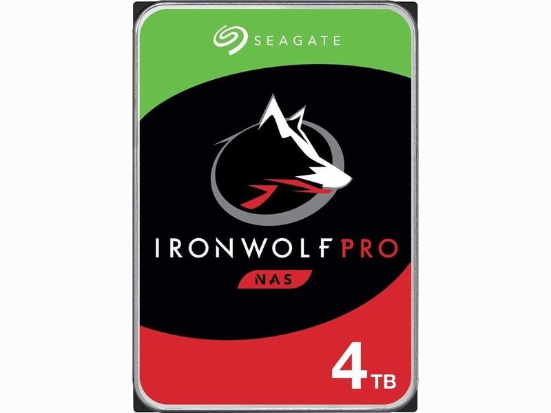 Seagate 4TB IronWolf Pro 3.5" SATA NAS Hard Drive 7200RPM