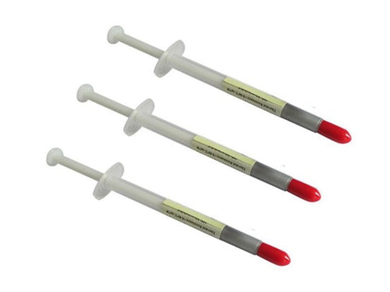 3x Stars-700 0.5g Grey Heatsink Compound Thermal Paste Syringe CPU Cooling