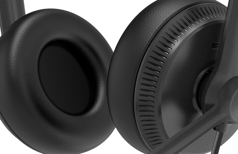 Yealink Wired UH34-Special Edition MS Dual Headset, Noise Cancelling Mic, 3.5mm & USB-A