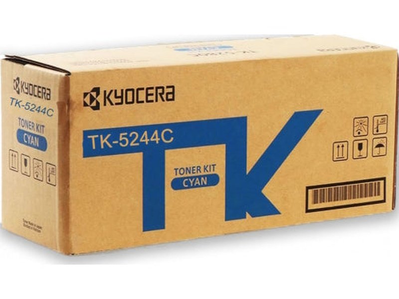 Kyocera Toner Kit TK-5244C Cyan For EcoSys M5526 P5026