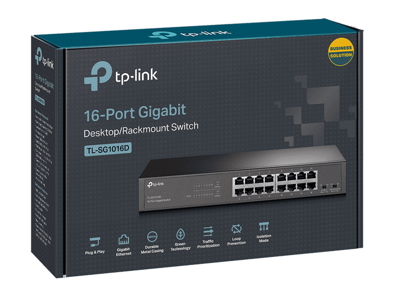 TP-Link TL-SG1016DE 16-Port Gigabit Smart Switch