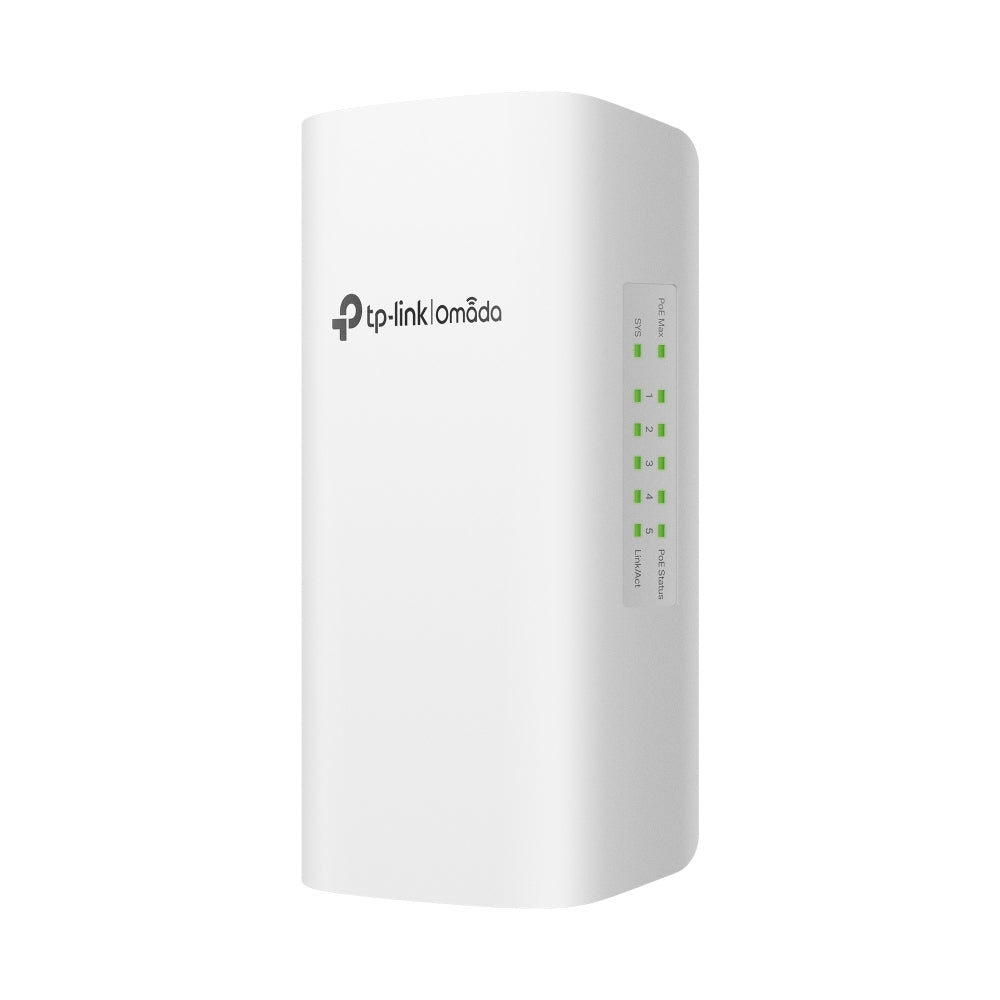 TP-Link SG2005P-PD Omada 5-Port Gigabit Smart Switch with 1-Port PoE++ In and 4-Port PoE+ Out