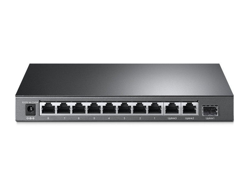 TP-Link TL-SL1311MP 8-Port Unmanaged Gigabit Switch PoE+ 8 124W SFP 1