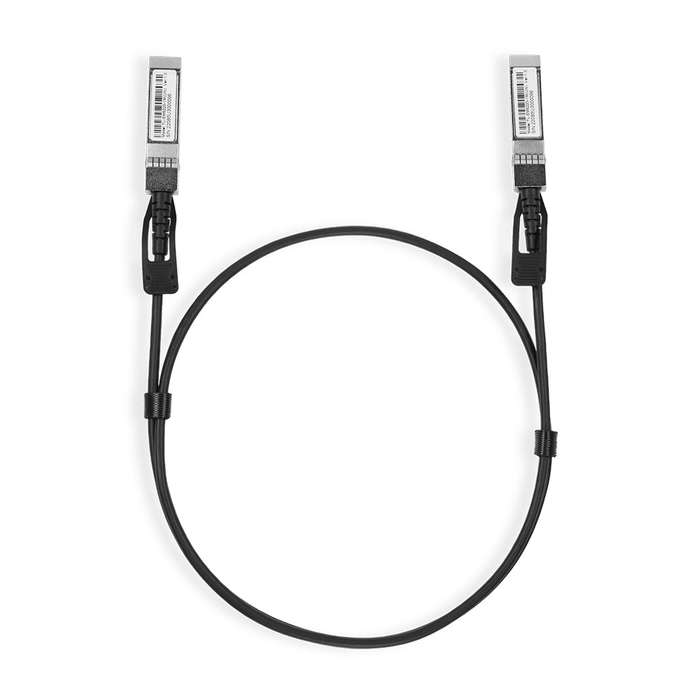 TP-Link TL-SM5220-1M 1 Meter 10G SFP+ Direct Attach Cable, Drives 10 Gigabit Ethernet, 10G SFP+ Connector on Both Sides Replaces TXC432-CU1M