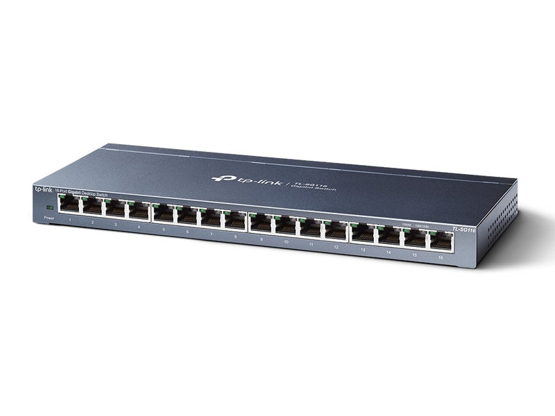 TP-Link TL-SG116 16-Port Gigabit Desktop Switch