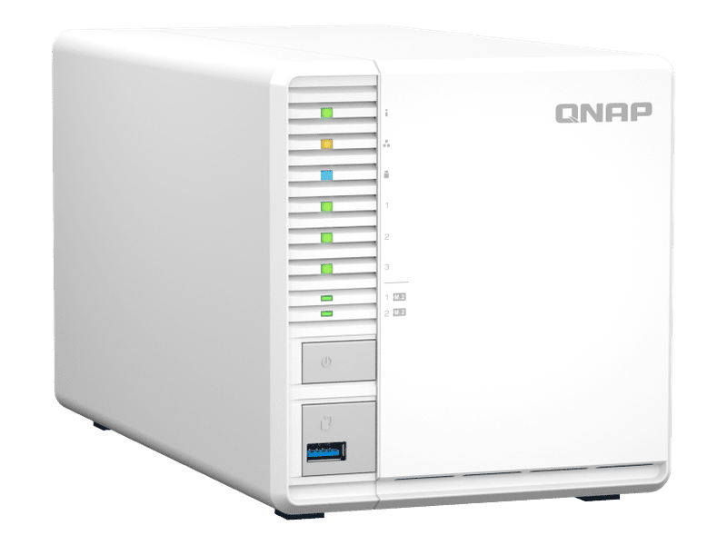 QNAP 3-Bay Celeron N5105/N5095 4GB NAS Diskless