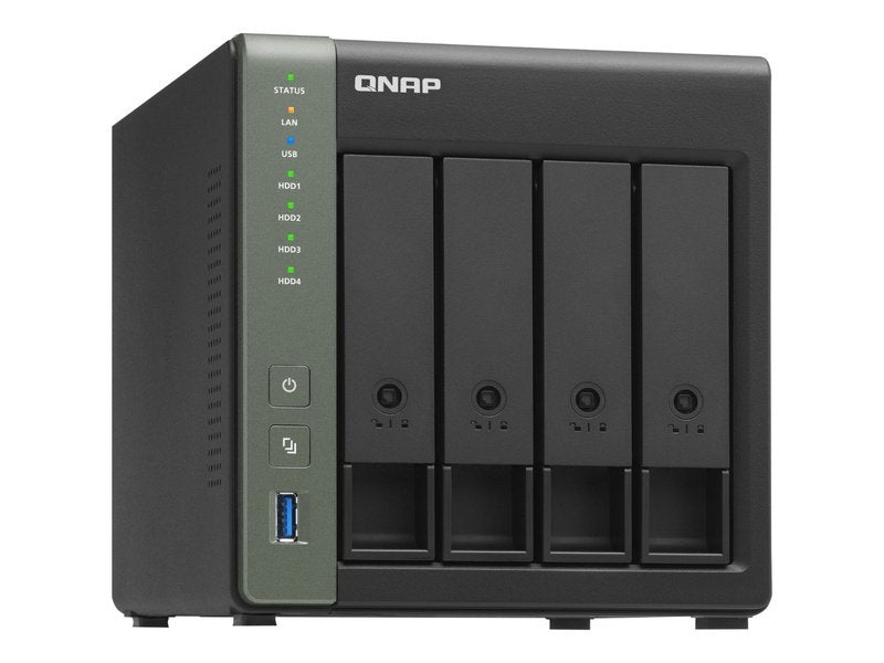 QNAP 4-Bay NAS TS-431KX-2G + Seagate Exos HDD 64TB 4 x 16TB Bundle