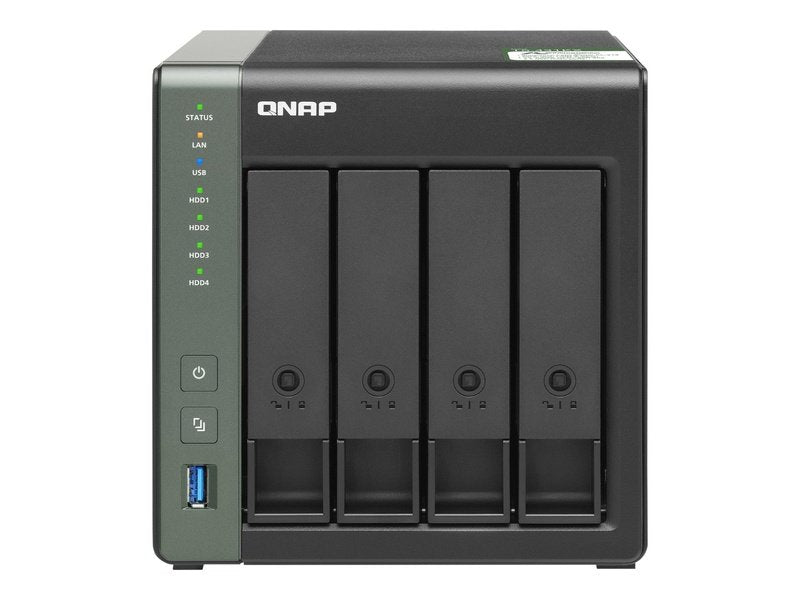 QNAP 4-Bay NAS TS-431KX-2G + Seagate Exos HDD 64TB 4 x 16TB Bundle