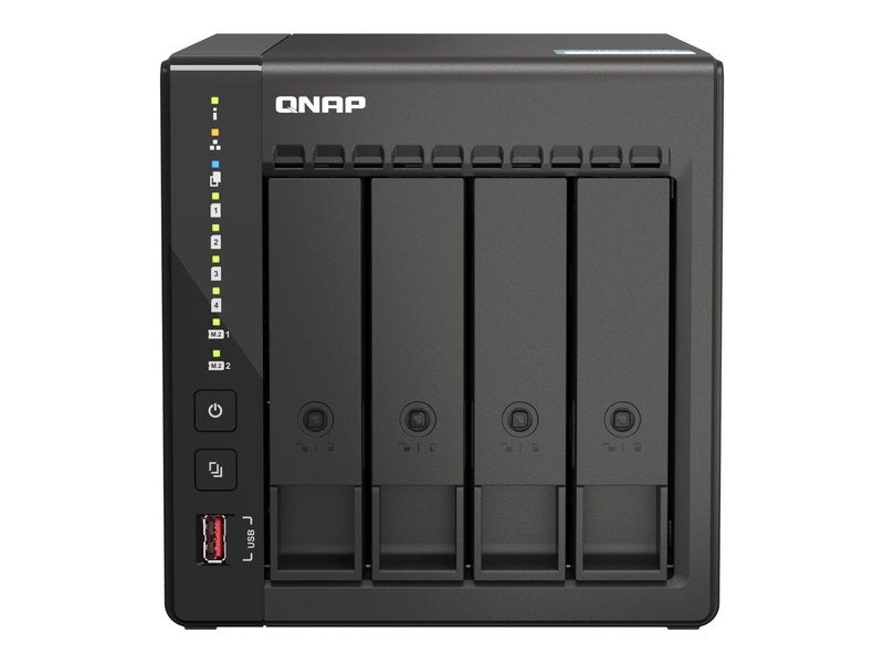 QNAP 4-Bay NAS TS-453E-8G + Seagate NAS HDD 32TB 4 x 8TB Bundle