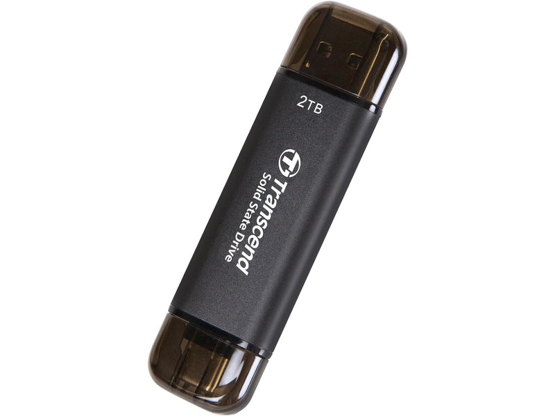 Transcend ESD310 2 TB Portable Solid State Drive Black