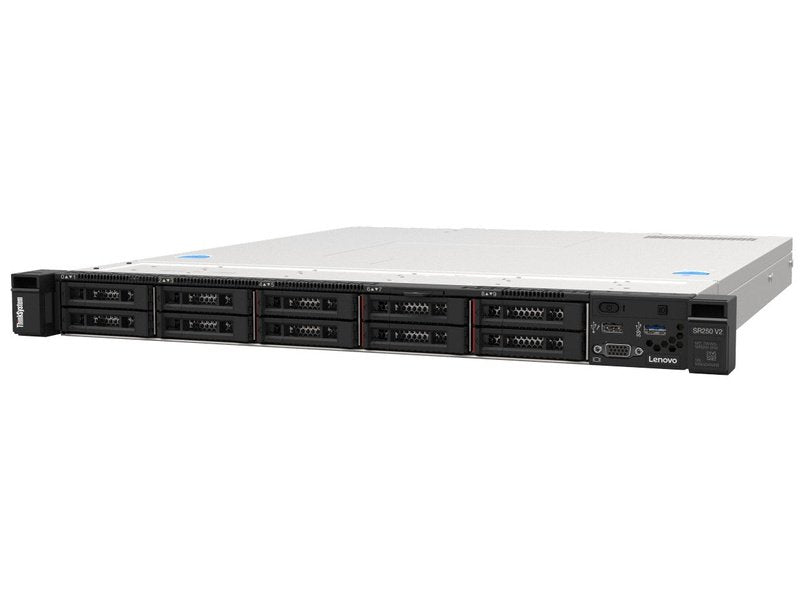 **Bundle deal** Lenovo ThinkSystem SR250 V2 Rack Server Xeon E-2324G 32GB Upgraded from 16GB 4C 8-bay 2.5" 450W 3YR