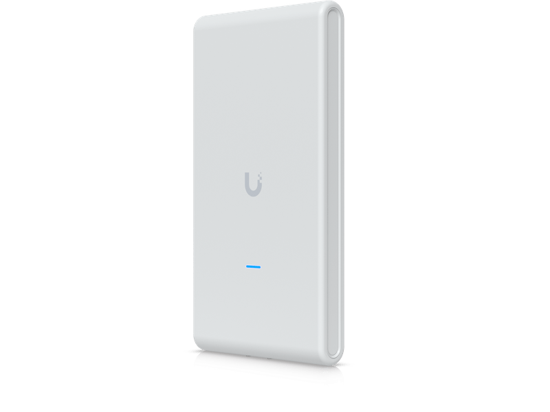 Ubiquiti U6 Mesh ProIndoor/Outdoor WiFi 6 AP,4 Spatial Stream,An Integrated Super Antenna& Gigabit Passthrough Port,PoE Power,185 m² Coverage