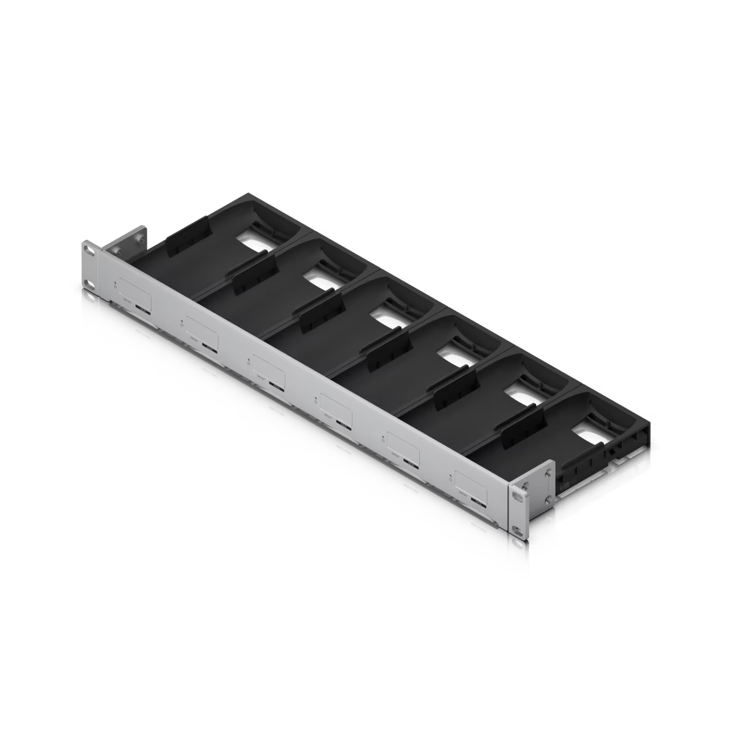 Ubiquiti AI Port Rack Mount, 1U Rack-mount Accessory Supports Up To Six AI Ports, Compitable with UACC-AI-Port